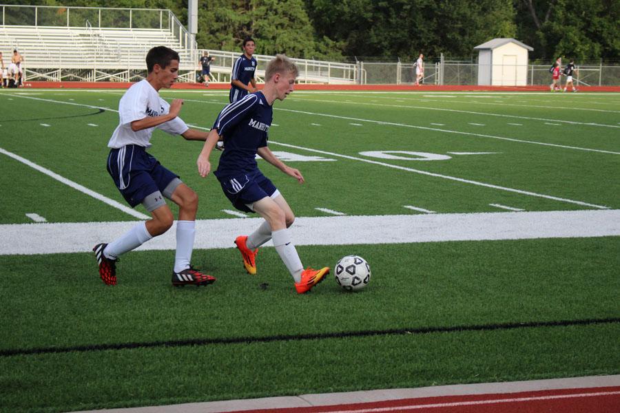 Soccer kicks off year with scrimmage