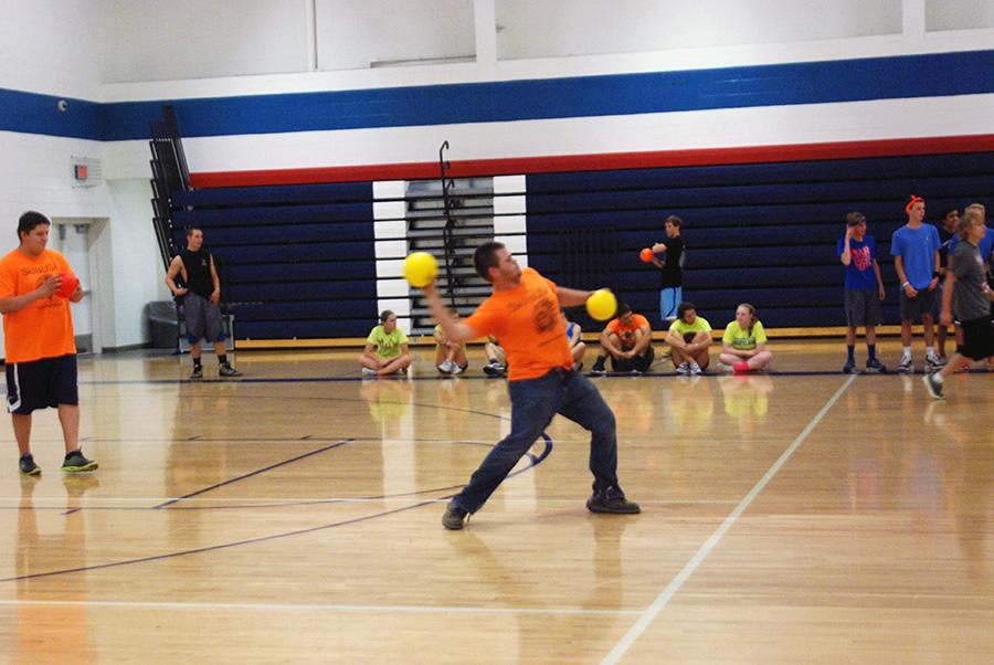 Skills USA wins fall homecoming club dodgeball