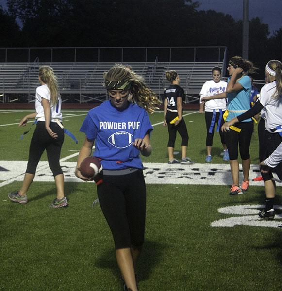 Powderpuff game brings football, fun to girls at MHS