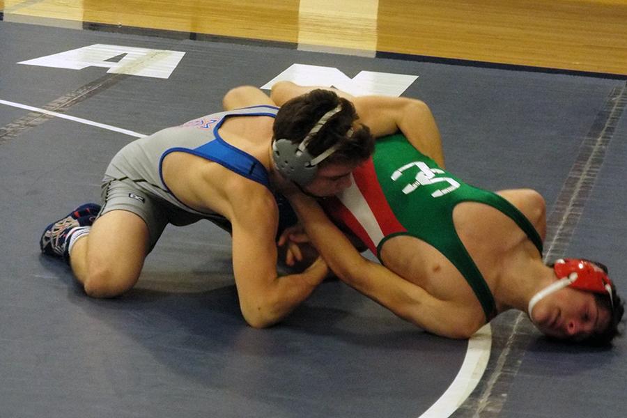 Wrestlers take second in home dual tournament