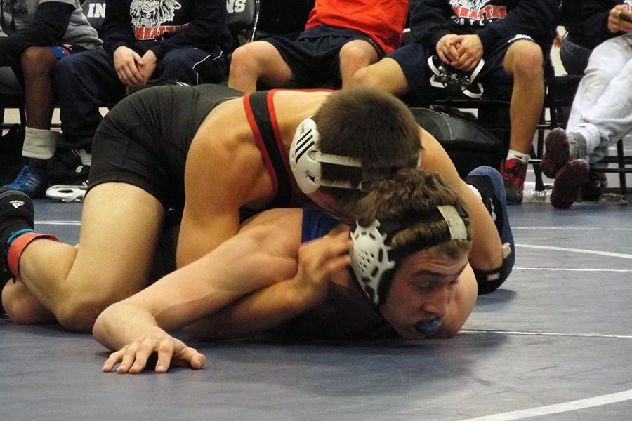 Wrestlers take second in home dual tournament