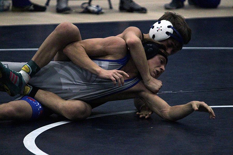 Wrestling takes eighth, finishes with three third place individuals