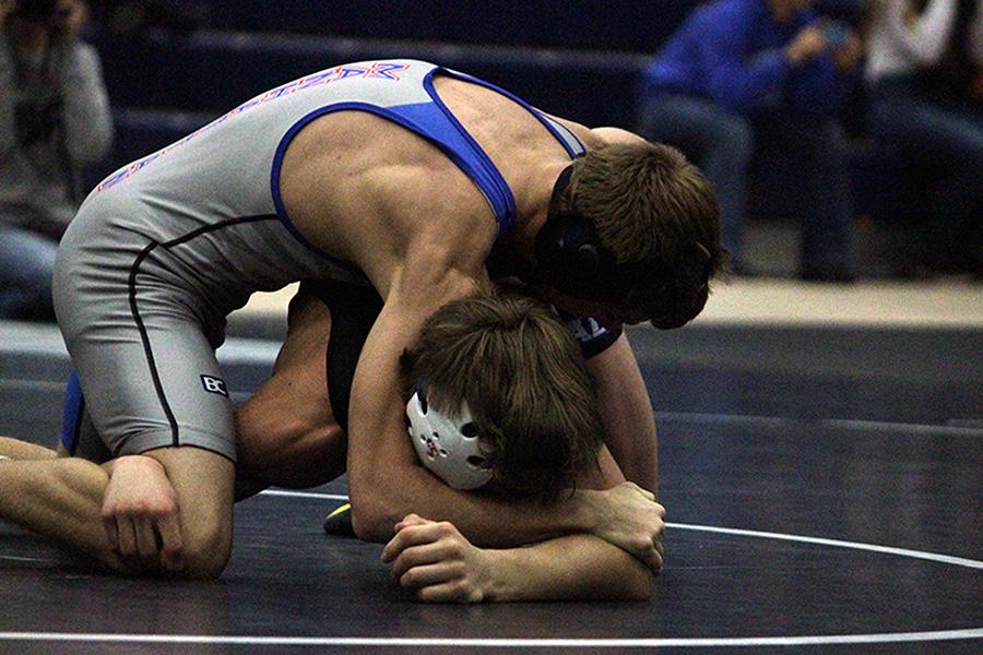 Wrestling takes eighth, finishes with three third place individuals