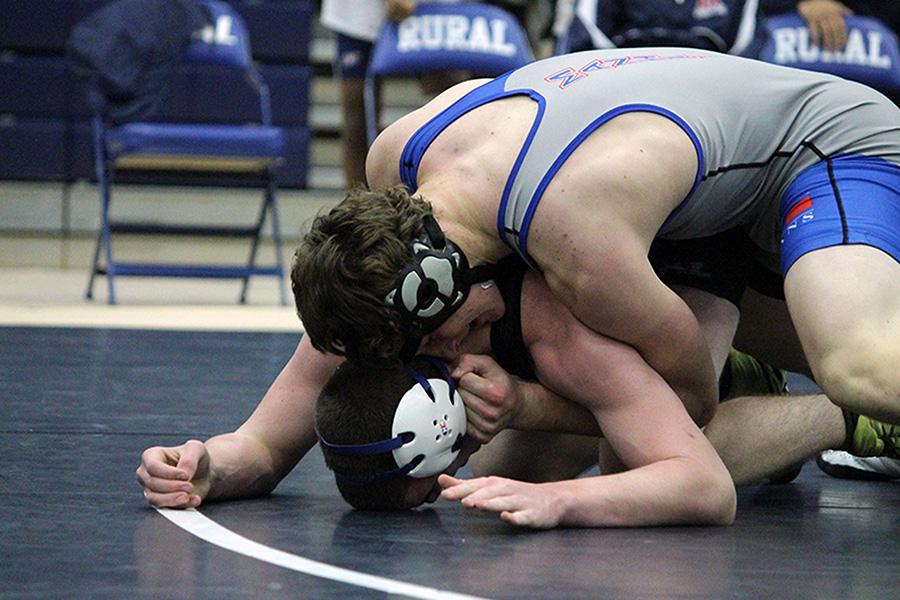 Wrestling takes eighth, finishes with three third place individuals