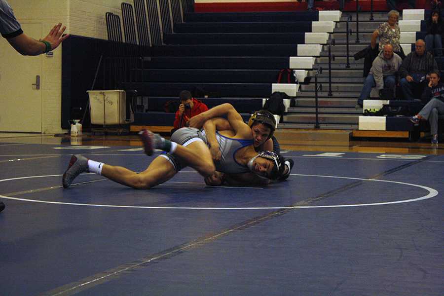 Wrestlers take second in home dual tournament