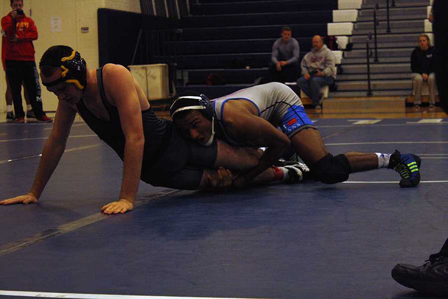 Wrestlers take second in home dual tournament