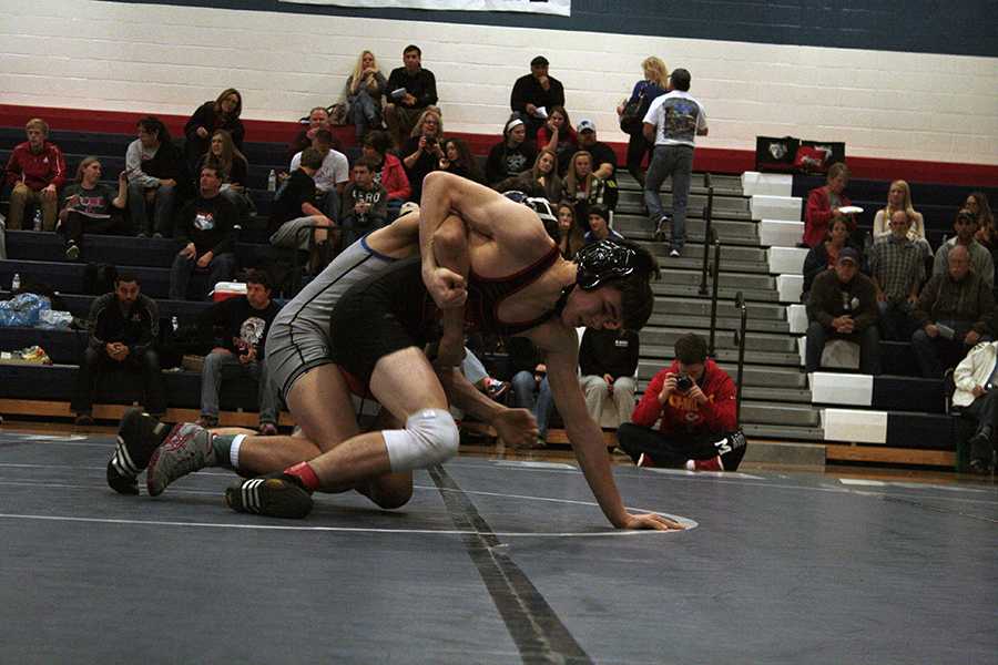 Wrestlers take second in home dual tournament