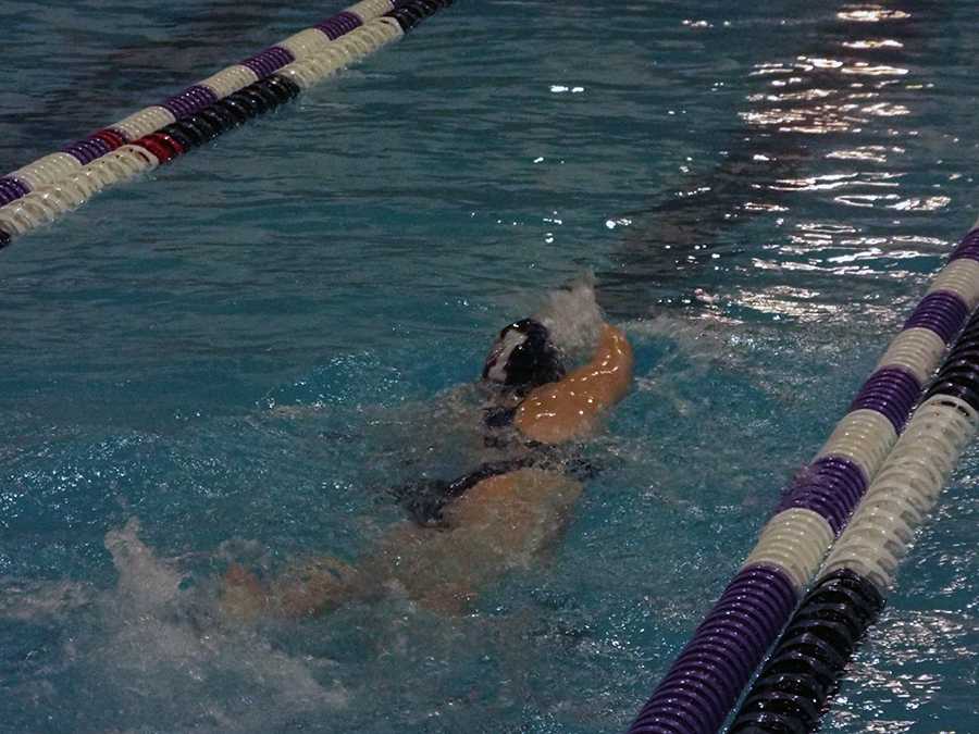 Swimmers show development in opening meets