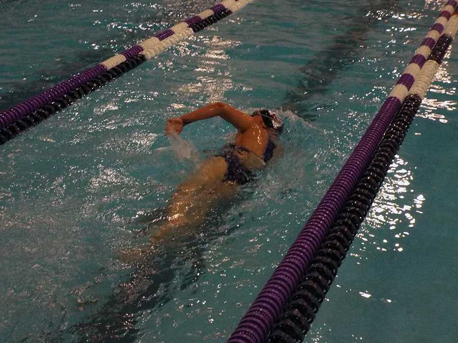 Swimmers show development in opening meets