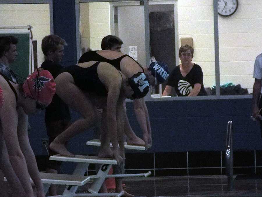 Swimmers show development in opening meets