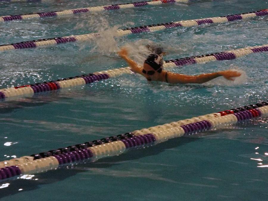 Swimmers show development in opening meets