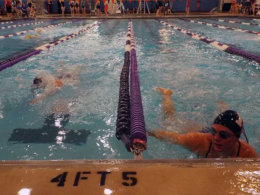 Swimmers show development in opening meets