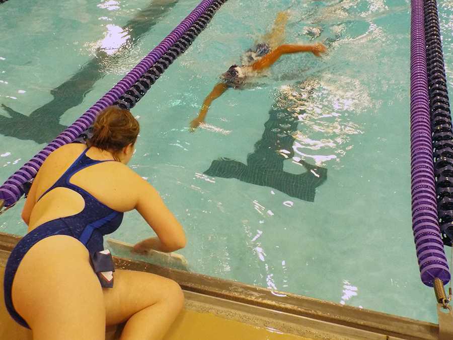 Swimmers show development in opening meets